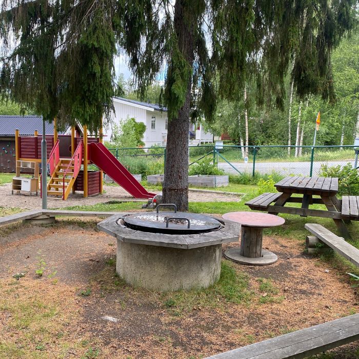 Förskolans grillplats | Liten förskola Östersund, Föräldrakooperativet Solen i Odensala, Östersund